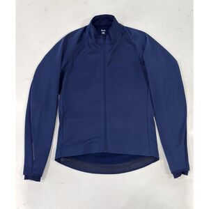 Mens Rapha Core Long Sleeve Jersey Cycling Top Blue Size Large